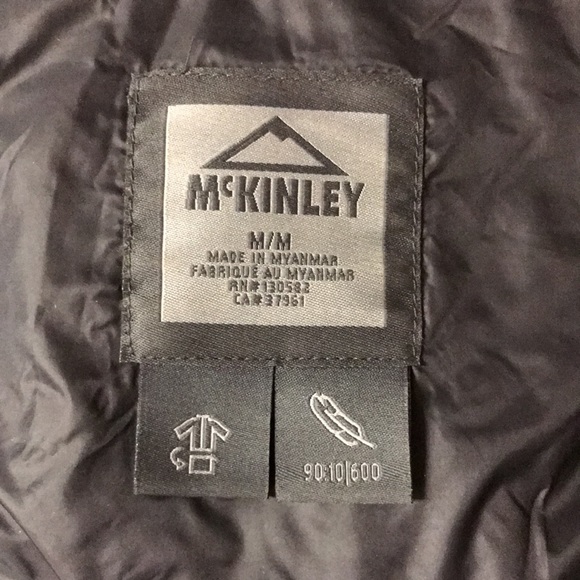 McKINLEY Wells Long Winter Jacket Packable Down Parka - Picture 13 of 13